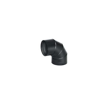 M & G Duravent 6DVL-E90 6 Inch  Dura-Vent DVL Double-Wall 90 Deg Sectioned  Non-adjustable Elbow